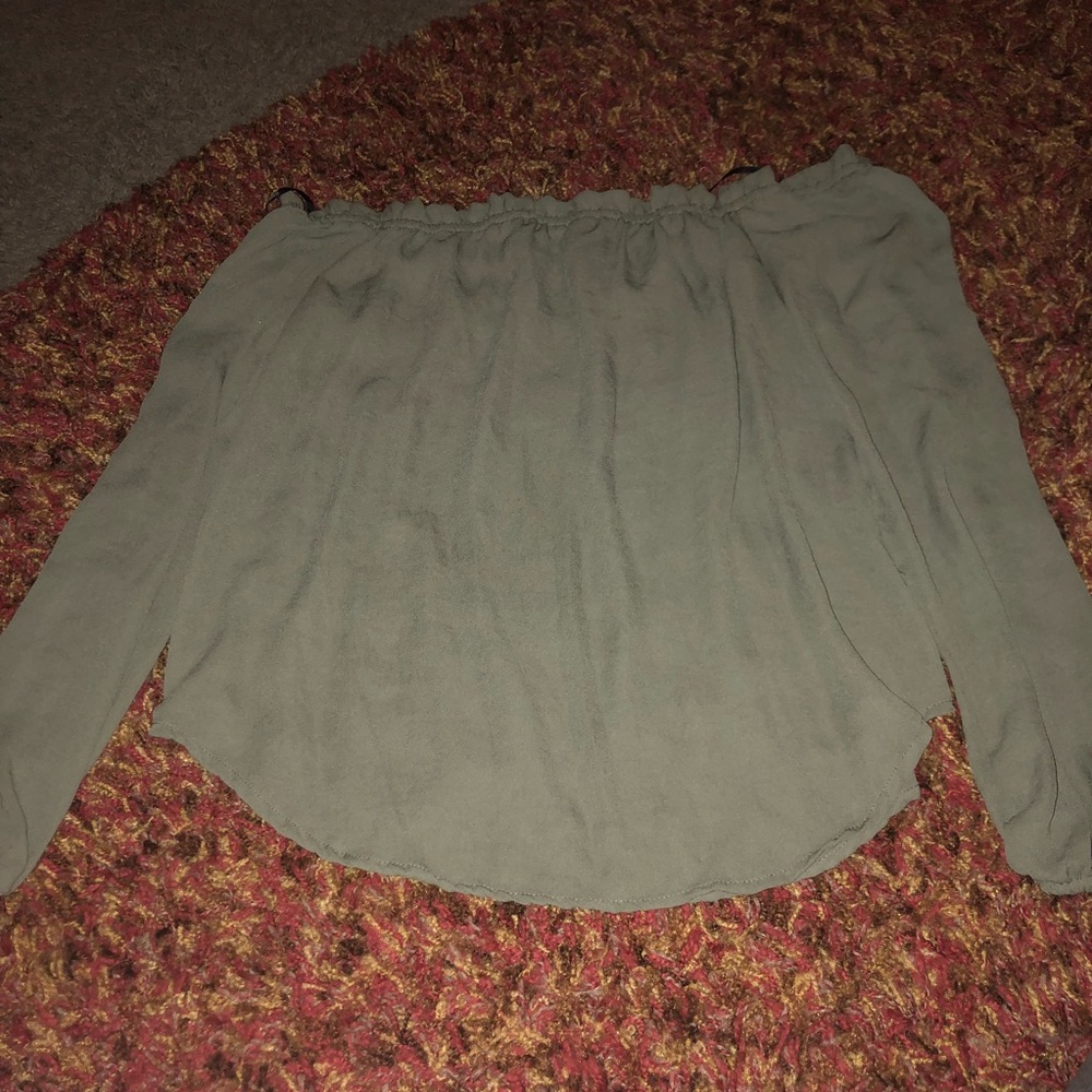 Forever 21 off the shoulder top!